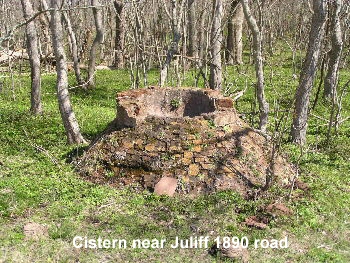 This is the only sistern at Juliff. The is also the bases for 4 houses.