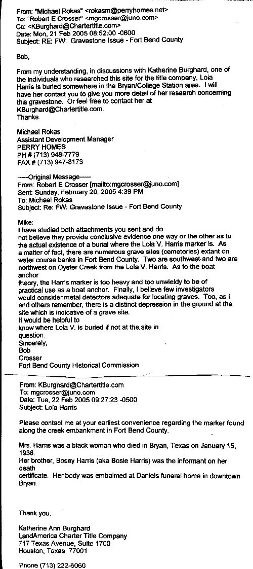 Bob Crosser claims the evidence is inconclussive.