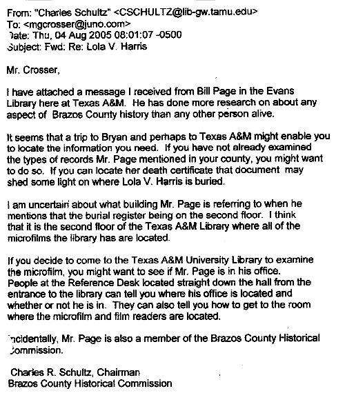 Evans Library at Texas A&M offers assistance via Bill Page.