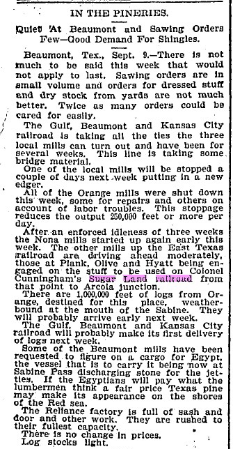 There are labor problems and other delays.