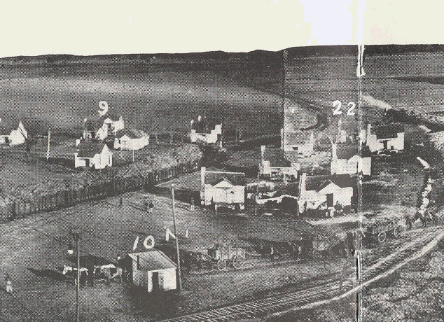Layout of 1908 sugar cane plantation.