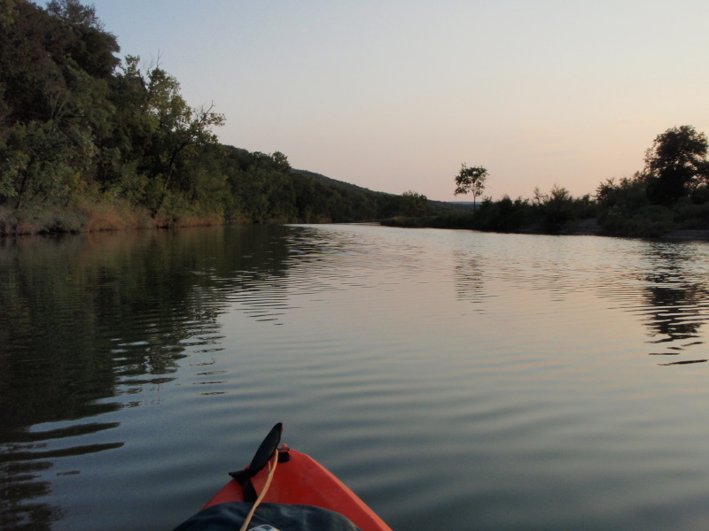 Brazos River scenic view