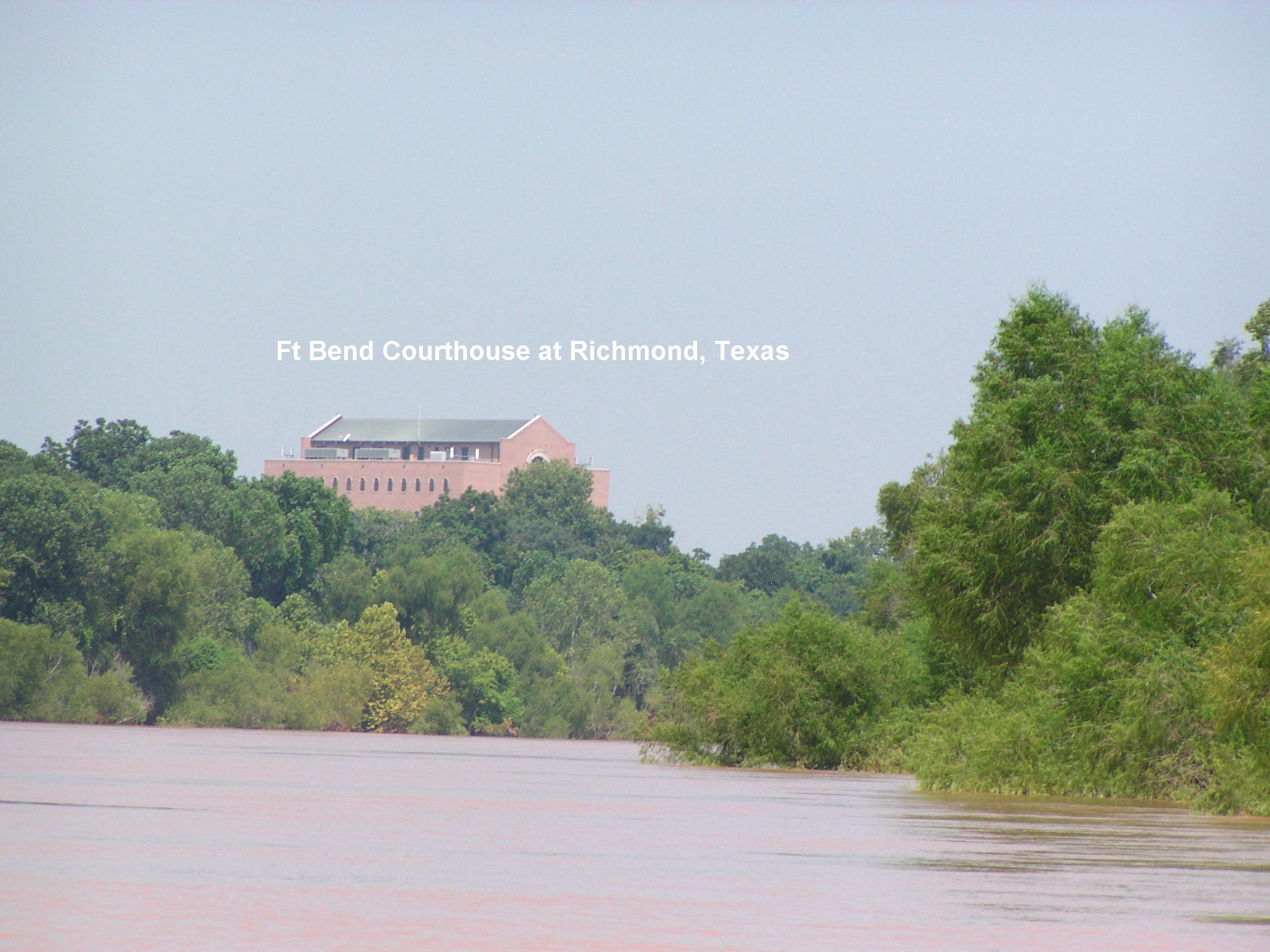 The new court house at Richmond. This is about 25 miles upstream from Miller Rd.