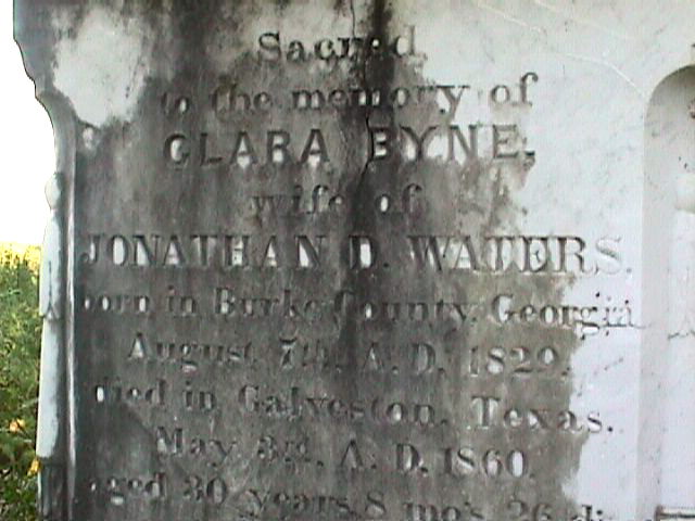 Born in 1829 Clare died in 1860.