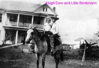 Hugh Dew and Lillie Brinkmann